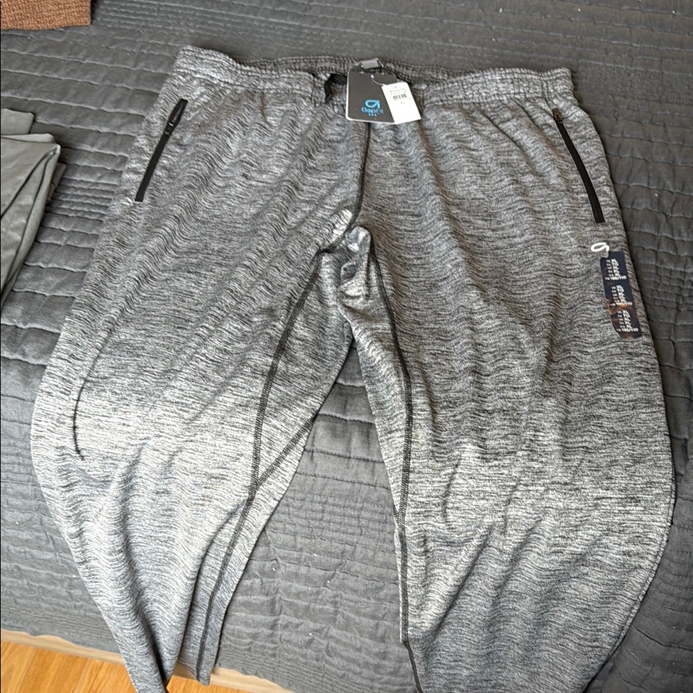 Gray Athletic Men's Pants